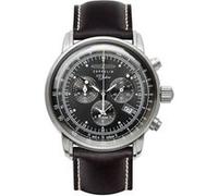 Montre - ZEPPELIN - 100 Years 7680-2 - Quartz - Digital - Caoutchouc Marron G