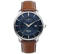 Montre - Zeppelin - 8442-3 - Analogique - Cuir marron - Boîtier acier inoxydable