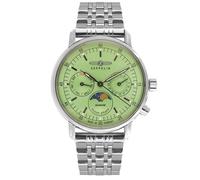 Montre - ZEPPELIN - 8637M-4 - Acier inoxydable - Étanchéité 5 bars - Cadran vert