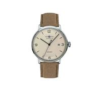 Montre - Zeppelin - Hindenburg - Automatique - Cuir Marron - Étanche 50m