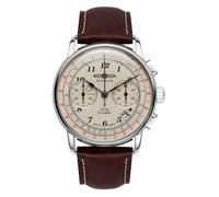 Zeppelin 7614-5, Quartz, 43mm, 5ATM Marron G