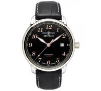 Montre - Zeppelin - LZ127 7656-2 - Cuir Noir - Automatique - 5 Atm