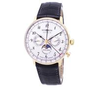 Zeppelin Montre pour homme 7038-1 LZ129 Hindenburg – Quartz Phase de Lune Dorée