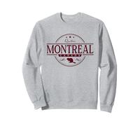Montréal Canada - Montréal Québec Canada Label Sweatshirt