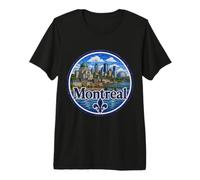 Montréal, Canada, Québec T-Shirt Haut de Gamme