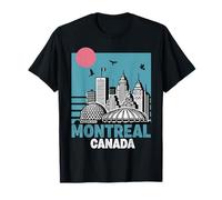 Montréal Canada Souvenir Vacances Voyage Hommes Femmes Rappel T-Shirt