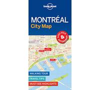 Lonely Planet – Carte de Montréal – 1re édition – Anglais