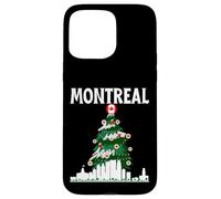Montréal, Ligne d'horizon du Canada, Drapeau Canadien, Arbre de Noël, Amour Coque pour iPhone 15 Pro Max