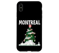 Montréal, Ligne d'horizon du Canada, Drapeau Canadien, Arbre de Noël, Amour Coque pour iPhone XS Max