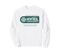 Montréal Québec - Montréal Canada Tampon de Voyage Sweatshirt