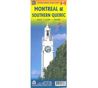 Carte de voyage - Québec Sud & Plan de Montréal | ITM