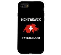 Montreaux Retro Drapeau Suisse Vieilli Coque pour iPhone SE (2020) / 7/8