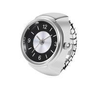 Montres à anneau Femmes - Montre à quartz avec cadran rond simple, montre portable | Élégant nouveauté créative Accessoires Cool Couple Montres Anneaux, Troupes de nouveauté cr, noir, riferimento