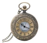 Montres À Gousset Pour Hommes Homme Vintage Gravure Classique | Montre De Poche Classique Dotée D'un Cadran À Chiffres Romains Pour Père Petit Ami Mari Hommes Adultes