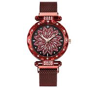 Montres approuvées par les chemins de fer pour hommes montres dames montre femme, rose vif, taille unique