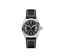 Hamilton Khaki Field Automatique Noir GMT Scale Cuir H70455733 Montre Hommes