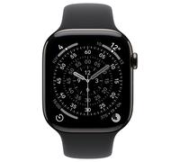 Montres connectées Apple Watch Series 11 42mm Slate Titanium Case with Black Sport Band S/M (MF8R4ZR/A)