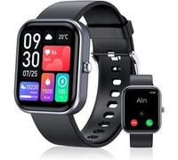 Montres de sport connectées SZSMART GTS5, Bluetooth, chargement magnétique, avec carnet de santé, pour Android et iOS - Noir