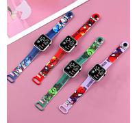 Montres de sport Spiderman pour enfants, pour garçons, Iron Man, capitaine, Super héros, horloge numérique, jouets pour étudiants, cadeaux DQAX-MD