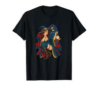 Montres Gothiques sorcières sur Une Montre de Poche T-Shirt