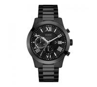 Guess Montre homme Atlas W0668G5 analogique Noir/Argent Taille One Size