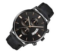 Montres - Montres de sport décontractées | Montre minimaliste pour hommes | Montre-bracelet en cuir pour hommes | Montre mécanique automatique étanche | Montre d