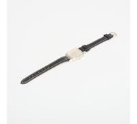 Montres OUR LEGACY No Time Watch Sterling Silver Black Strap Universal