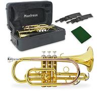 Montreux Student Sib Cornet pour débutants avec étui de protection léger, embouchure - Laiton laqué, pavillon 4,75 pouces / 12 cm, si bémol