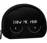 Montrez-Moi Vos Seins Femmes et Filles Mignon Mode Porte-Monnaie Portefeuille Sac Changement Pochette Porte-clés