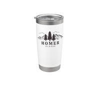Monts Homer en Alaska Gobelet isotherme en acier inoxydable double paroi