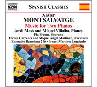 Xavier Montsalvatge – Musique pour deux pianos – NAXOS