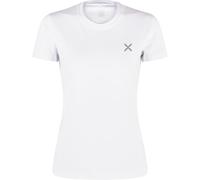 MONTURA Basic Logo T-Shirt pour Femme (Paquet de 1), Blanc, Large