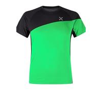 MONTURA Colorblocking T-shirt pour homme Vert/anthracite, Vert/anthracite, Small