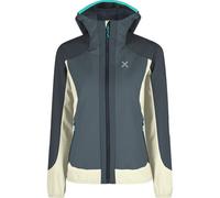 Montura - Dolomiti Wind Hooded Jacket - Veste softshell femme Graphite Blue / Turquoise - S