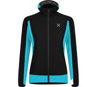 MONTURA Premium Wind Hoody Jacket W - Femme - Noir / Bleu - taille L- modèle 2025