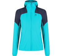 Montura - Rise Hooded Jacket - Veste softshell femme Turquoise / Graphite Blue - M