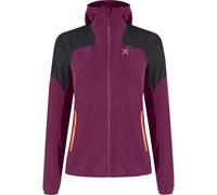 Montura - Rise Hooded Jacket - Veste softshell femme Vinaccia / Melon - S