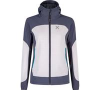 Montura - Seed Hooded Jacket - Veste softshell femme Quiet Grey / Graphite Blue - L