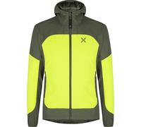 Veste à capuche Montura Seed jaune vif vert foncé - XXL