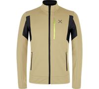Montura - Stretch 2.0 Maglia - Polaire homme Desert Beige / Sunny Lime - M