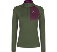 MONTURA Stretch Color 3 Zip Maglia W - Femme - Vert / Violet - taille S- modèle 2025
