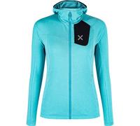 Montura - Vertigo Power Grid Hooded Maglia - Polaire femme Turquoise - S