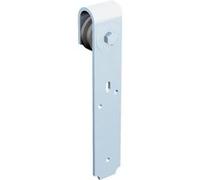 Monture galet Zytel fixation à plat 0017 MANTION SA - Fer 40x6 mm - Capacité porte 80Kg - 0017