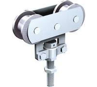 Mantion Monture sur chant 255A – 75 kg – Galets acier à rouleaux
