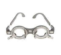 Monture de lentille d'essai optique pour optométrie Équipement optique 64 mm Gris