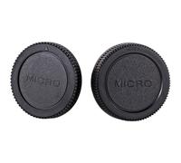 Monture d'objectif et capuchon arrière pour objectif Olympus Panasonic avec système de montage Micro Four Thirds 4/3 (MPIXO)
