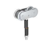 Monture intermédiaire avec 2 galets acier à rouleaux 300 kg - MANTION - 0582SO