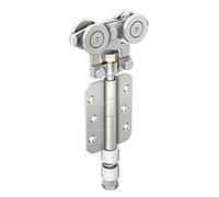 Monture intermédiaire sur chant axe 10 mm galet acier MANTION 0332