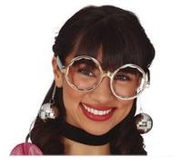 monture lunettes disco boules à facettes argent - générique 18854 Gris G