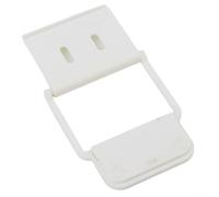 Monture Plastique Blanche pour Sonnette pour alarme Ring Monture | Compatible pour 2e génération, installation rapide, plastique résistant, sécurité renforcée, discret